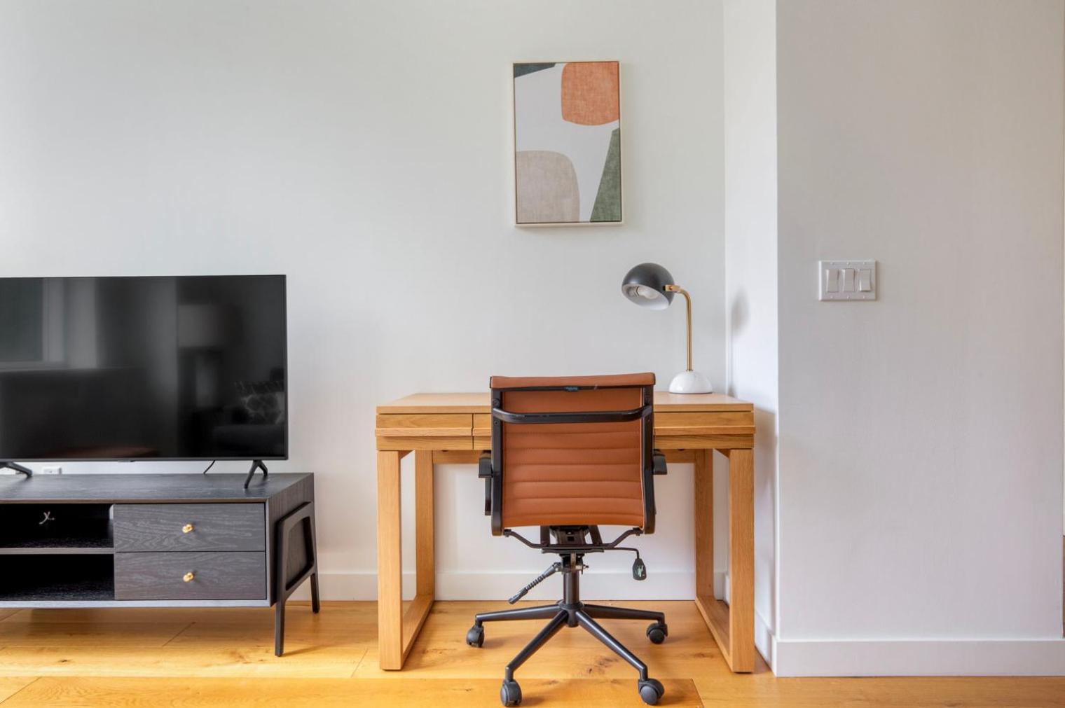 Appartement Les 1br W Lounge Gym Roofdeck Nr Park Nyc-1379 *