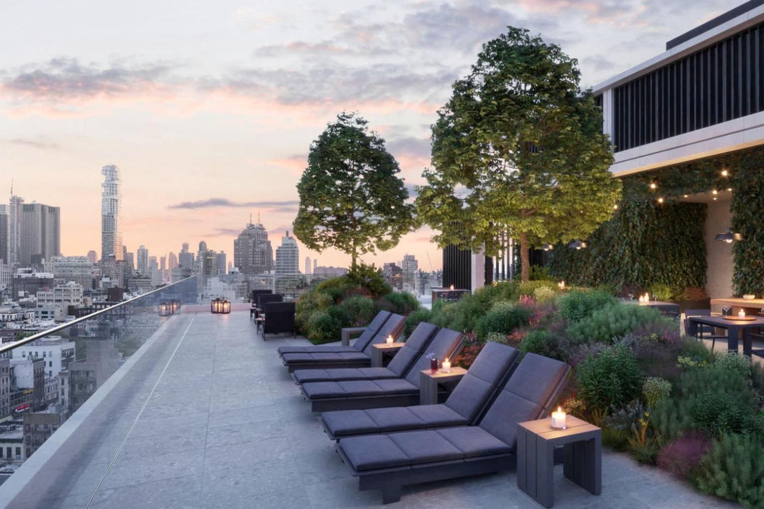 Appartement Les 1br W Lounge Gym Roofdeck Nr Park Nyc-1379 New York